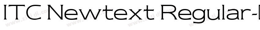 ITC Newtext Regular字体转换